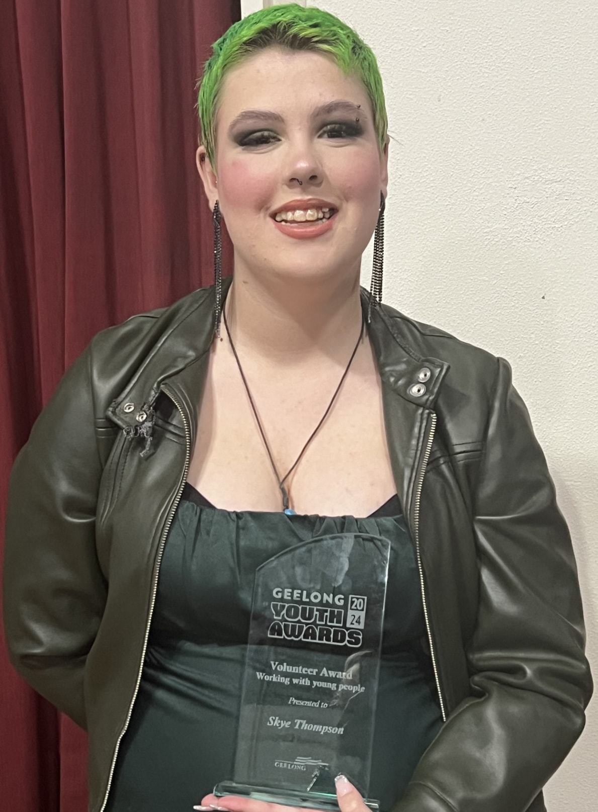 Skye Thompson — Support Worker and 2024 Geelong Youth Volunteer of the Year